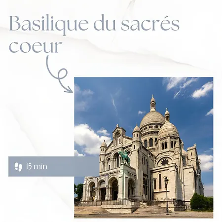 Apartman Cloysia 18eme - 15 Min A Pied De Montmartre Párizs