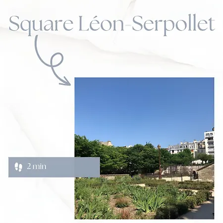 Cloysia 18eme - 15 Min A Pied De Montmartre * Párizs