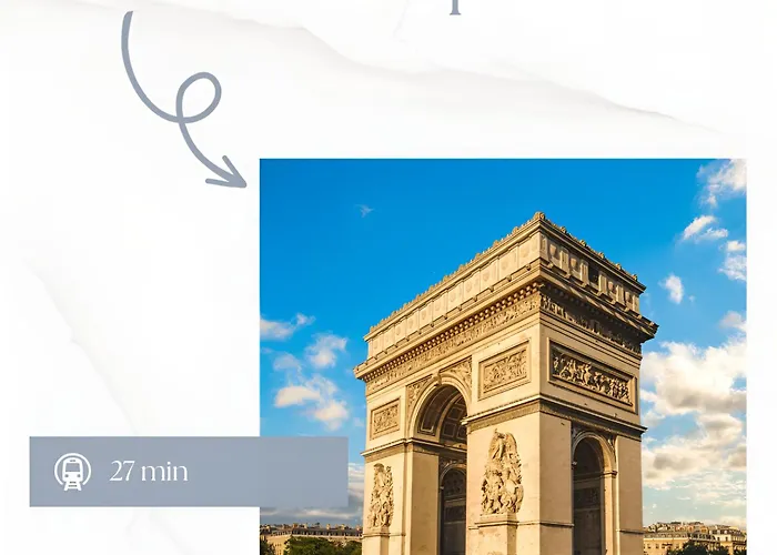 Apartamento Cloysia 18eme - 15 Min à Pied De Montmartre Paris