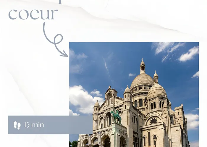 Apartamento Cloysia 18eme - 15 Min à Pied De Montmartre Paris